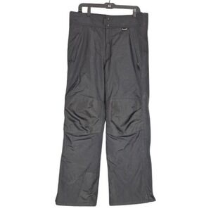 Slalom‎ Men's Medium Black Ski Snowboard Pants Insulated Waterproof Winter Gear